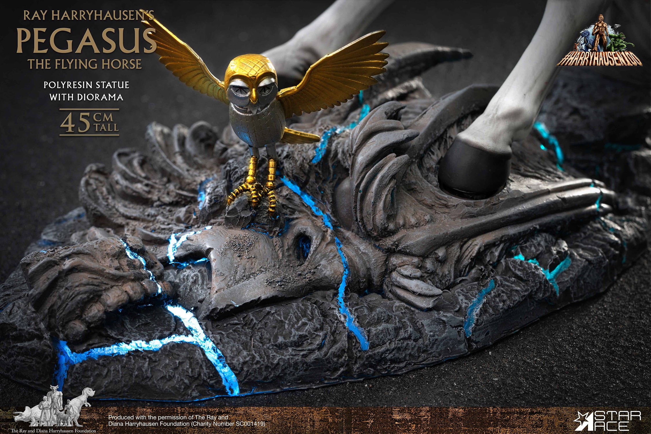 Ray Harryhausen Pegasus 2.0 Deluxe Statues  (Prototype Shown) View 8