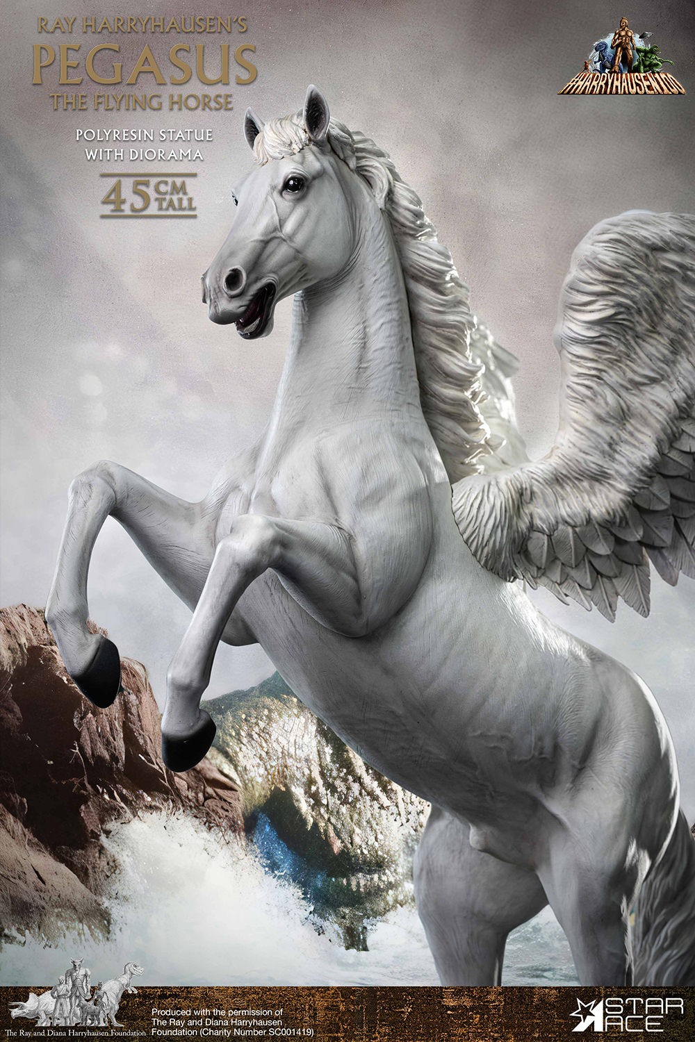 Ray Harryhausen Pegasus 2.0 Deluxe Statues  (Prototype Shown) View 11