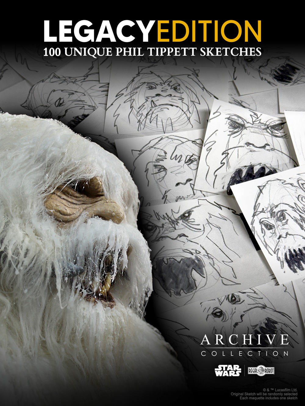 Star Wars WAMPA™ Puppet Legacy Edition Prop Replica  (Prototype Shown) View 4