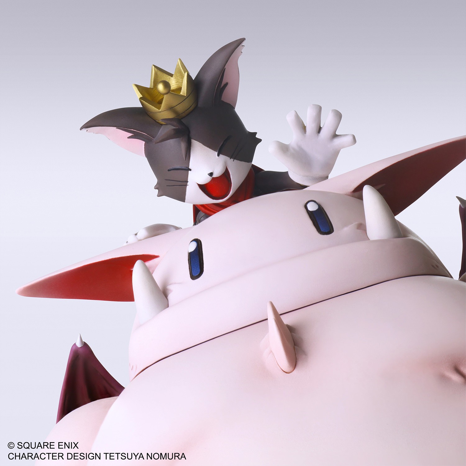 Final Fantasy Cait Sith & Fat Moogle Vinyl Collectible  (Prototype Shown) View 3