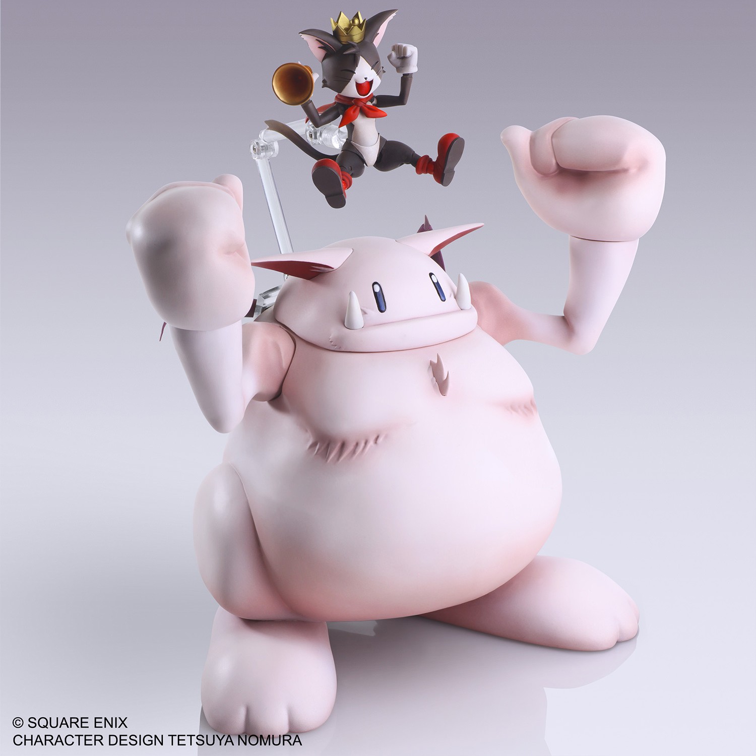 Final Fantasy Cait Sith & Fat Moogle Vinyl Collectible  (Prototype Shown) View 4