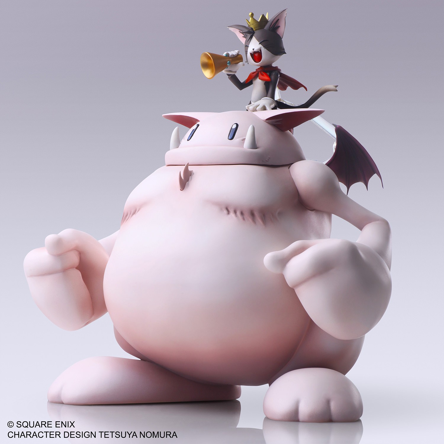 Final Fantasy Cait Sith & Fat Moogle Vinyl Collectible  (Prototype Shown) View 6