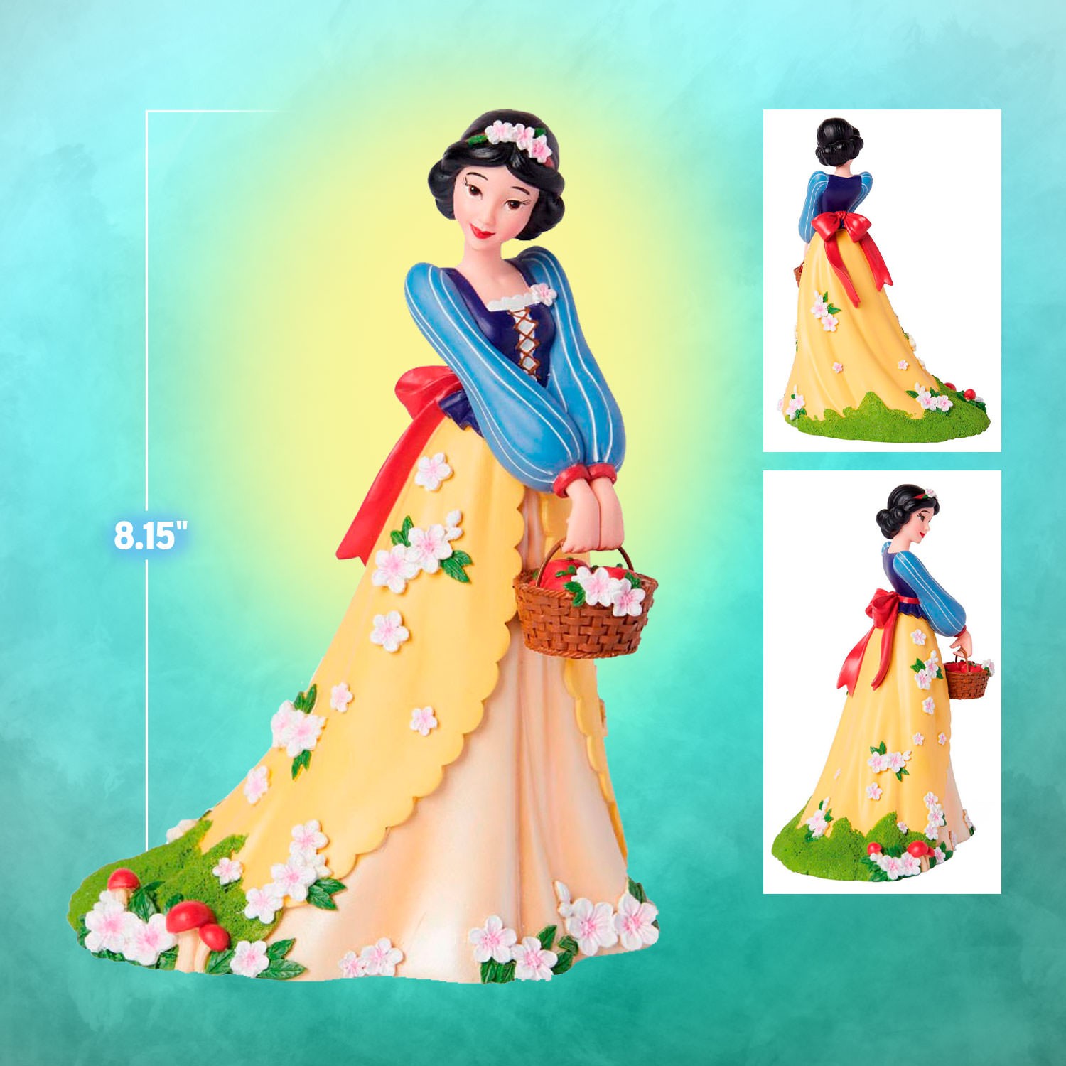 Disney Botanical Snow White Figurine  (Prototype Shown) View 2
