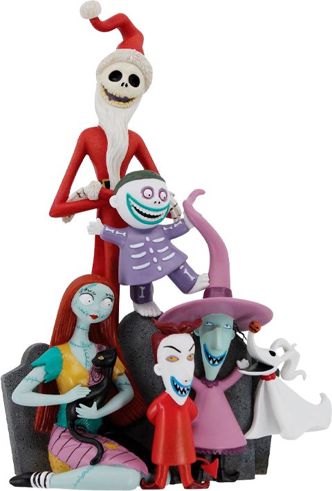 Disney Nightmare Before Christmas Character Pyramid Figurine  (Prototype Shown) View 11
