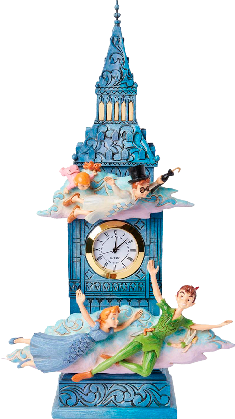 Disney Peter Pan Clock Figurine  (Prototype Shown) View 7