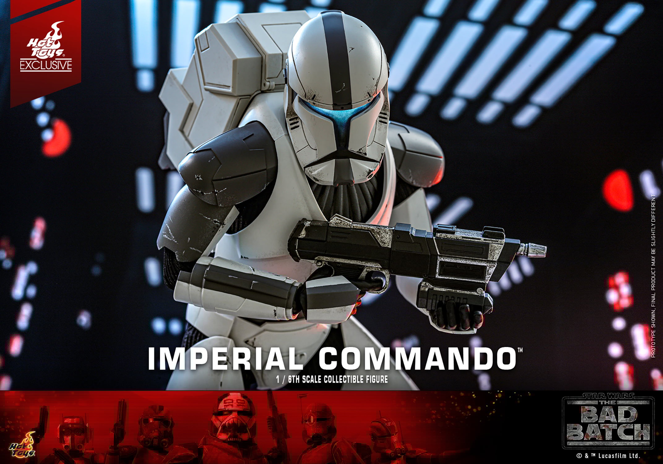 Hot Toys - TMS128ホットトイズスター・ウォーズ バッド・バッチインペリアル コマンドー New Ready Hot Toys 1/6 Star Wars TMS128 The Bad Batch