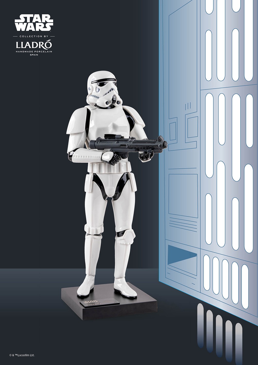 Stormtrooper Porcelain Statue by LLadró | Sideshow Collectibles