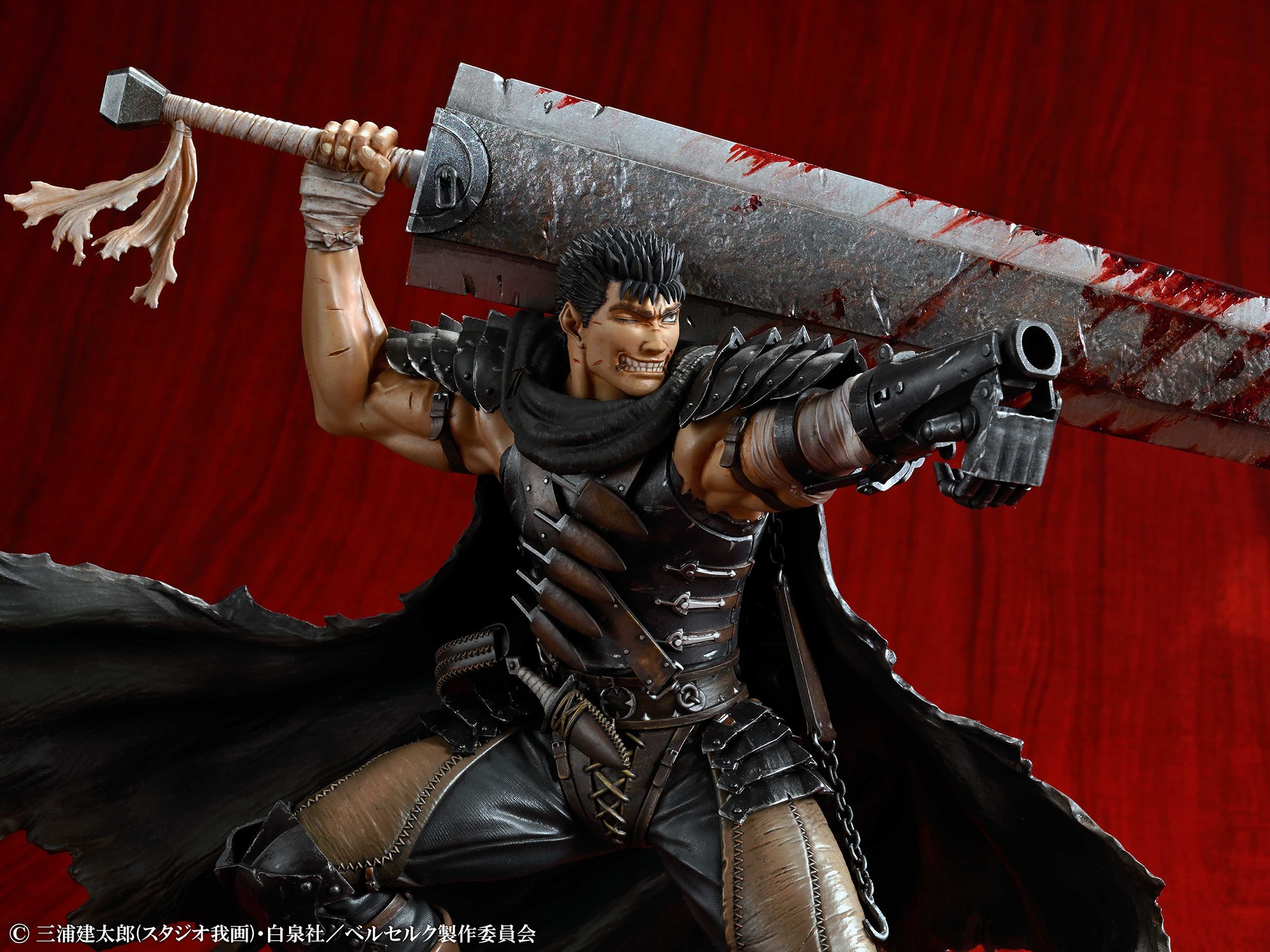 Berserk Guts (Black Swordsman Version) Collectible Figure  (Prototype Shown) View 3