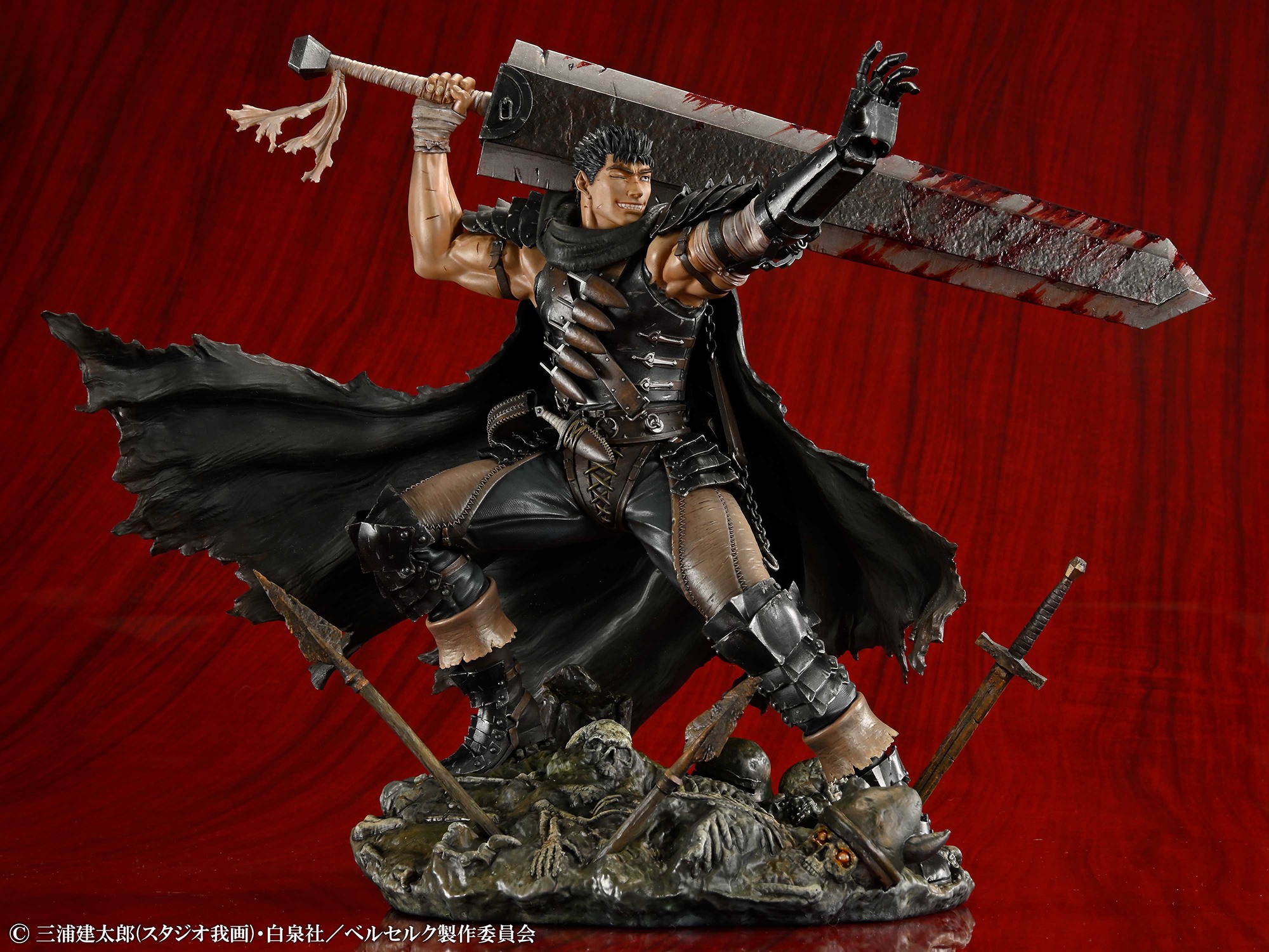 Berserk Guts (Black Swordsman Version) Collectible Figure  (Prototype Shown) View 11