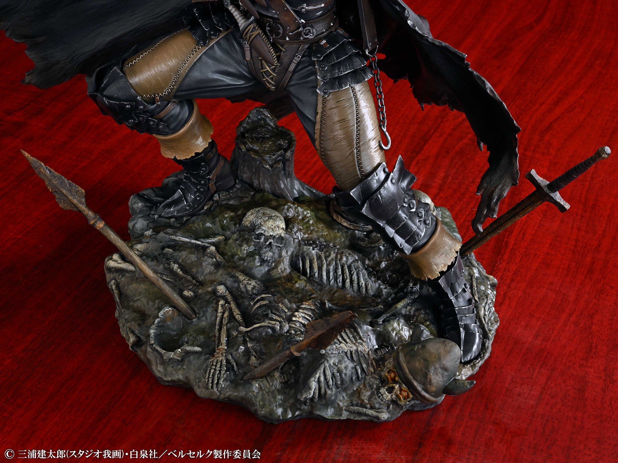 Berserk Guts (Black Swordsman Version) Collectible Figure  (Prototype Shown) View 13