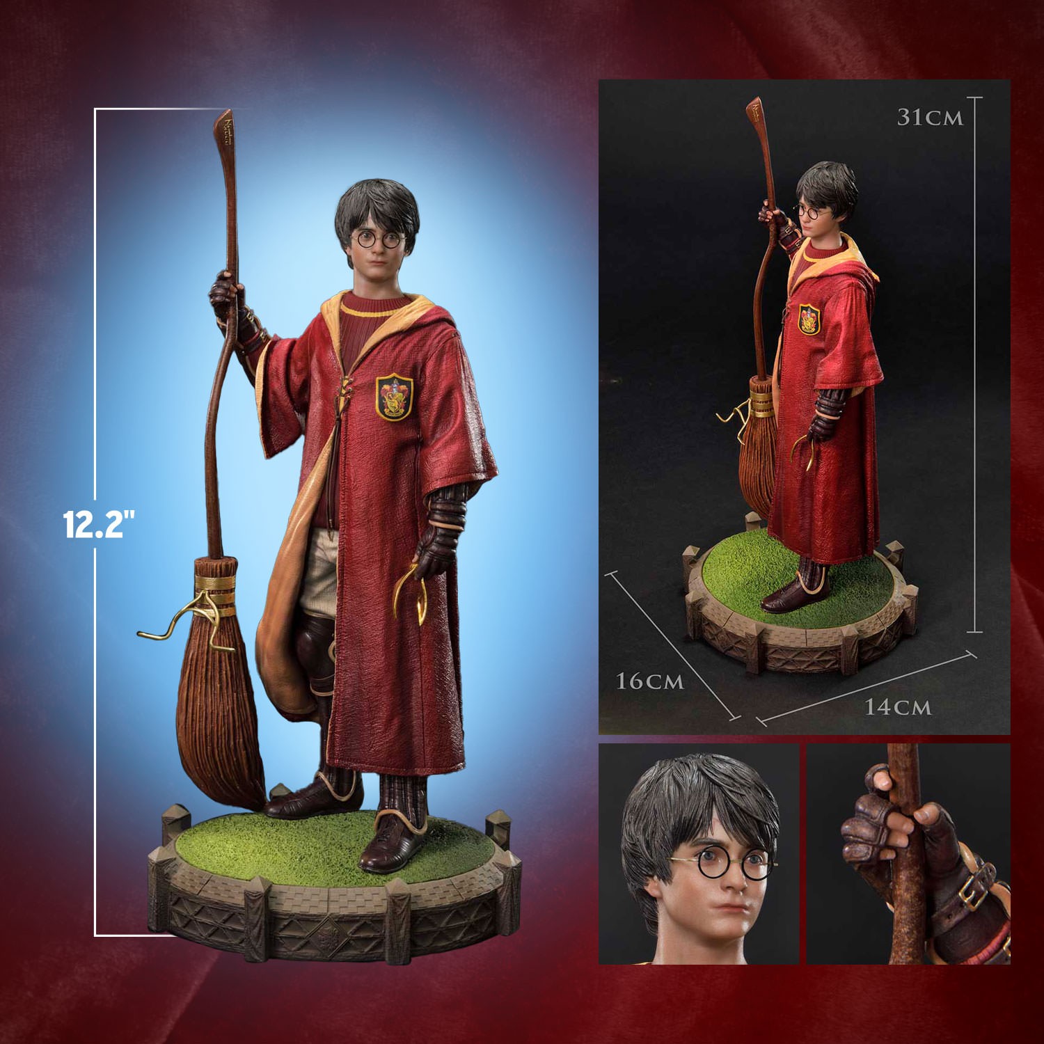 Harry Potter Harry Potter (Quidditch Edition) Statues  (Prototype Shown) View 2
