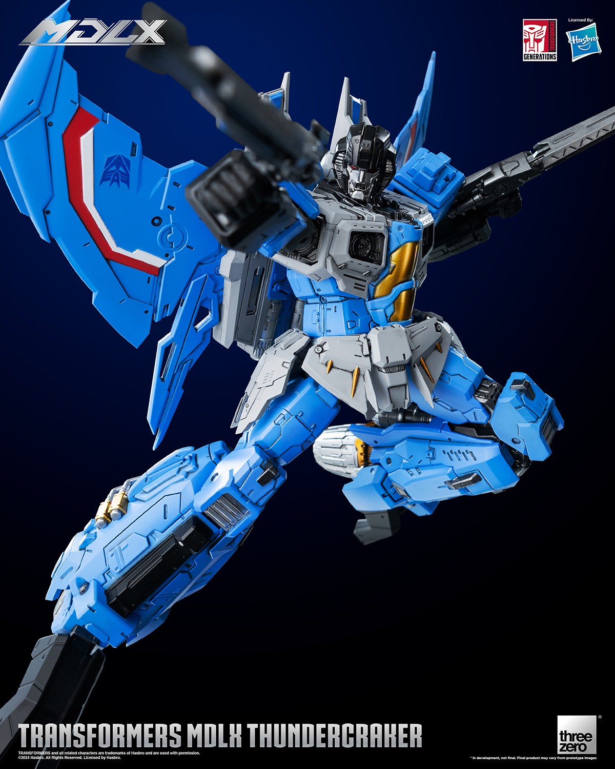 Transformers Thundercracker MDLX Collectible Figure  (Prototype Shown) View 1