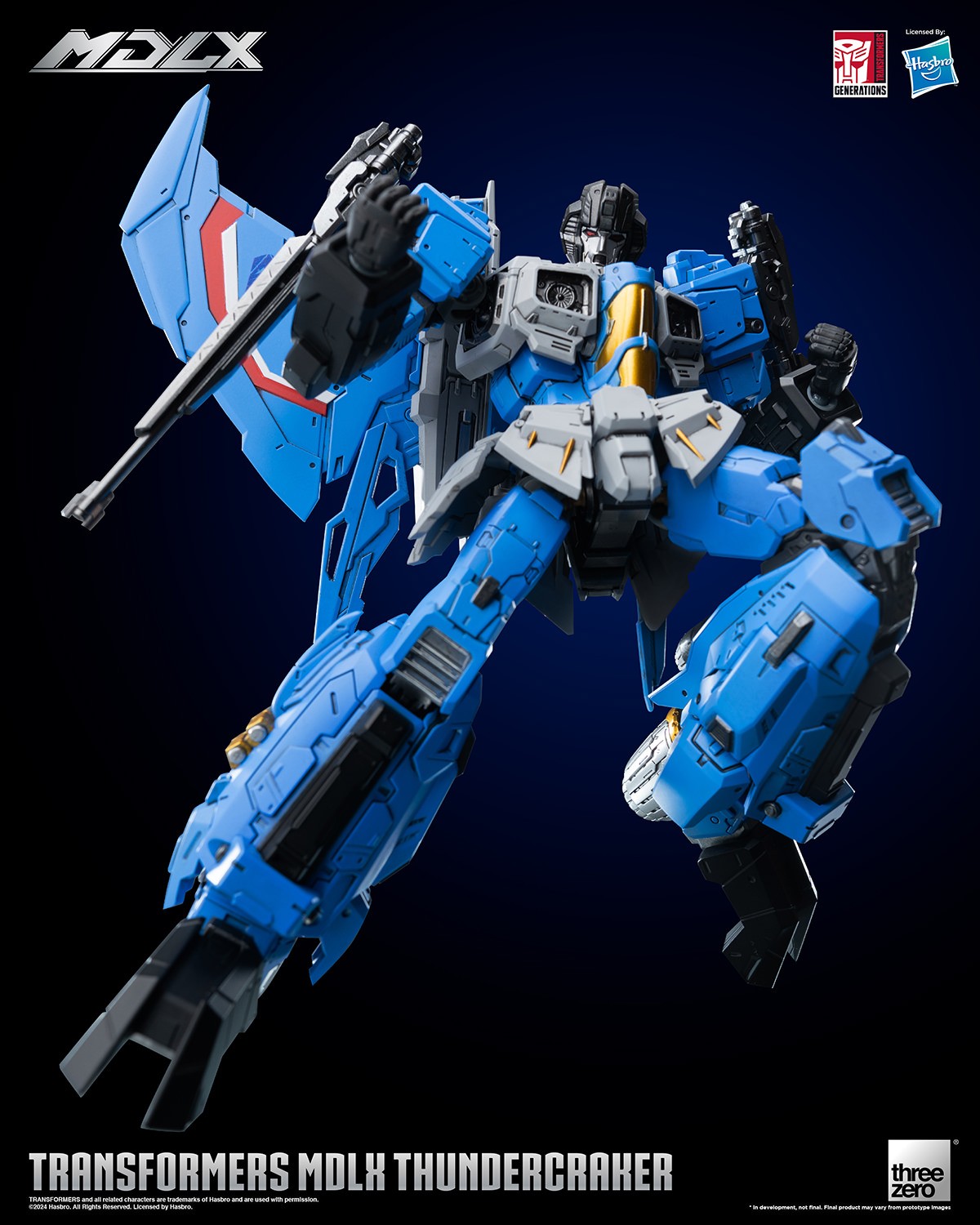 Transformers Thundercracker MDLX Collectible Figure  (Prototype Shown) View 4