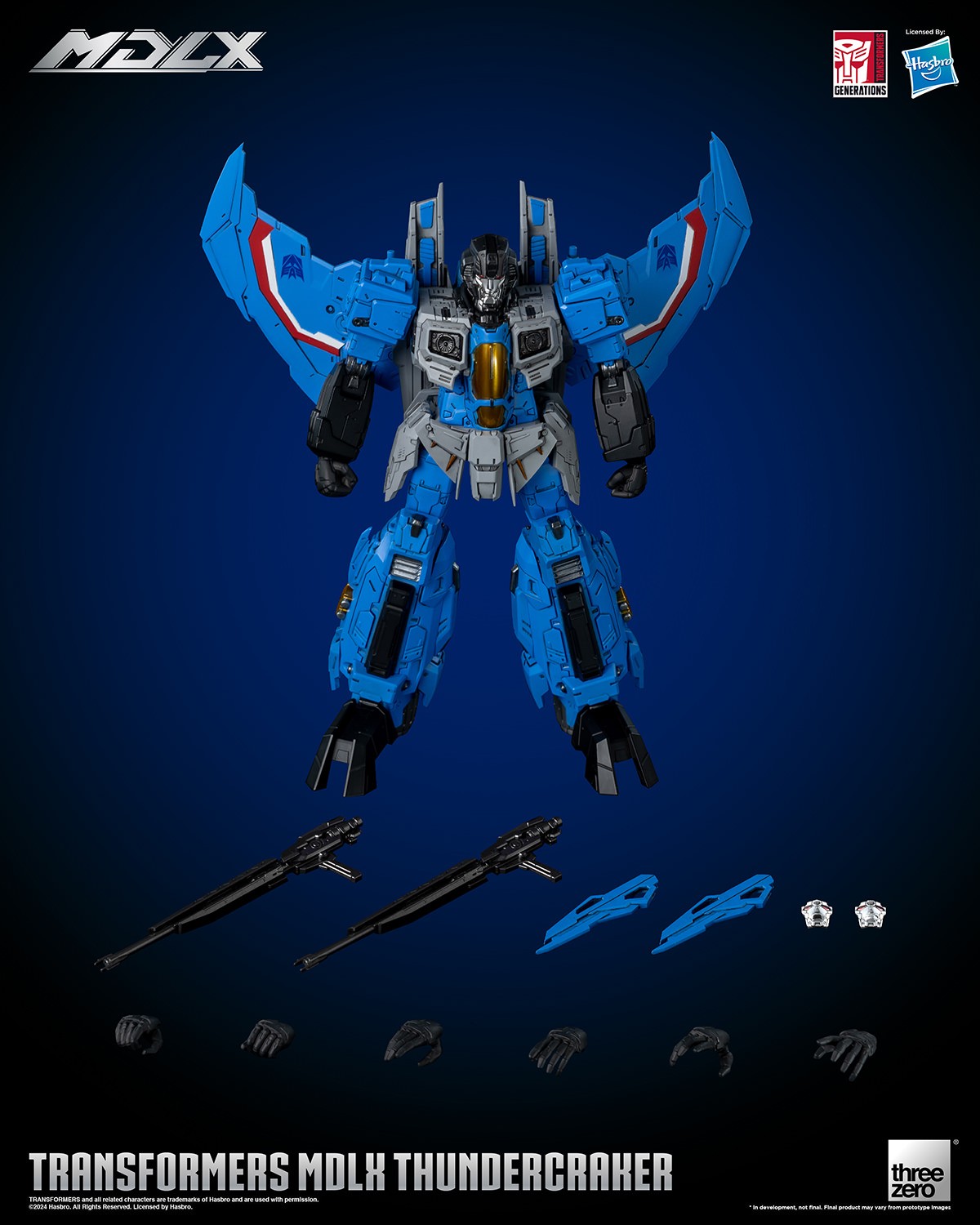 Transformers Thundercracker MDLX Collectible Figure  (Prototype Shown) View 6