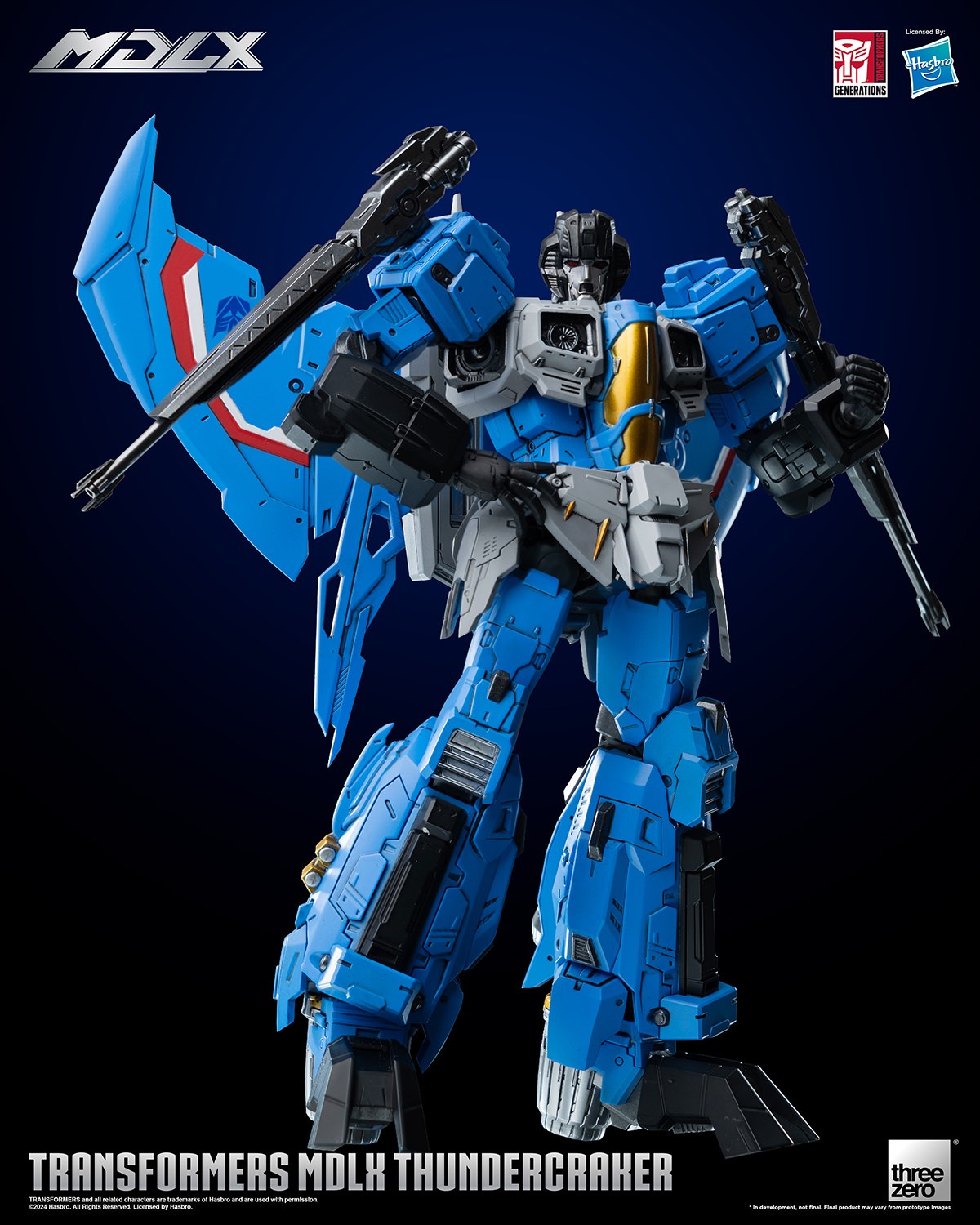 Transformers Thundercracker MDLX Collectible Figure  (Prototype Shown) View 7