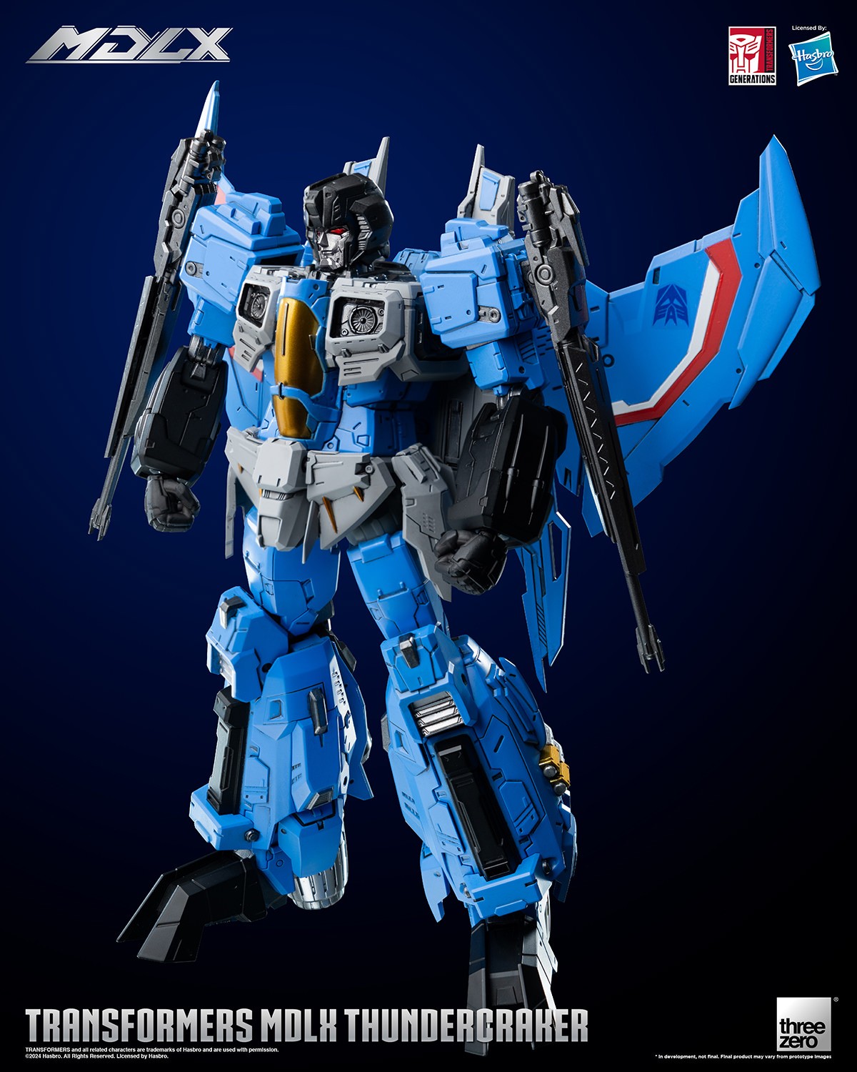 Transformers Thundercracker MDLX Collectible Figure  (Prototype Shown) View 8