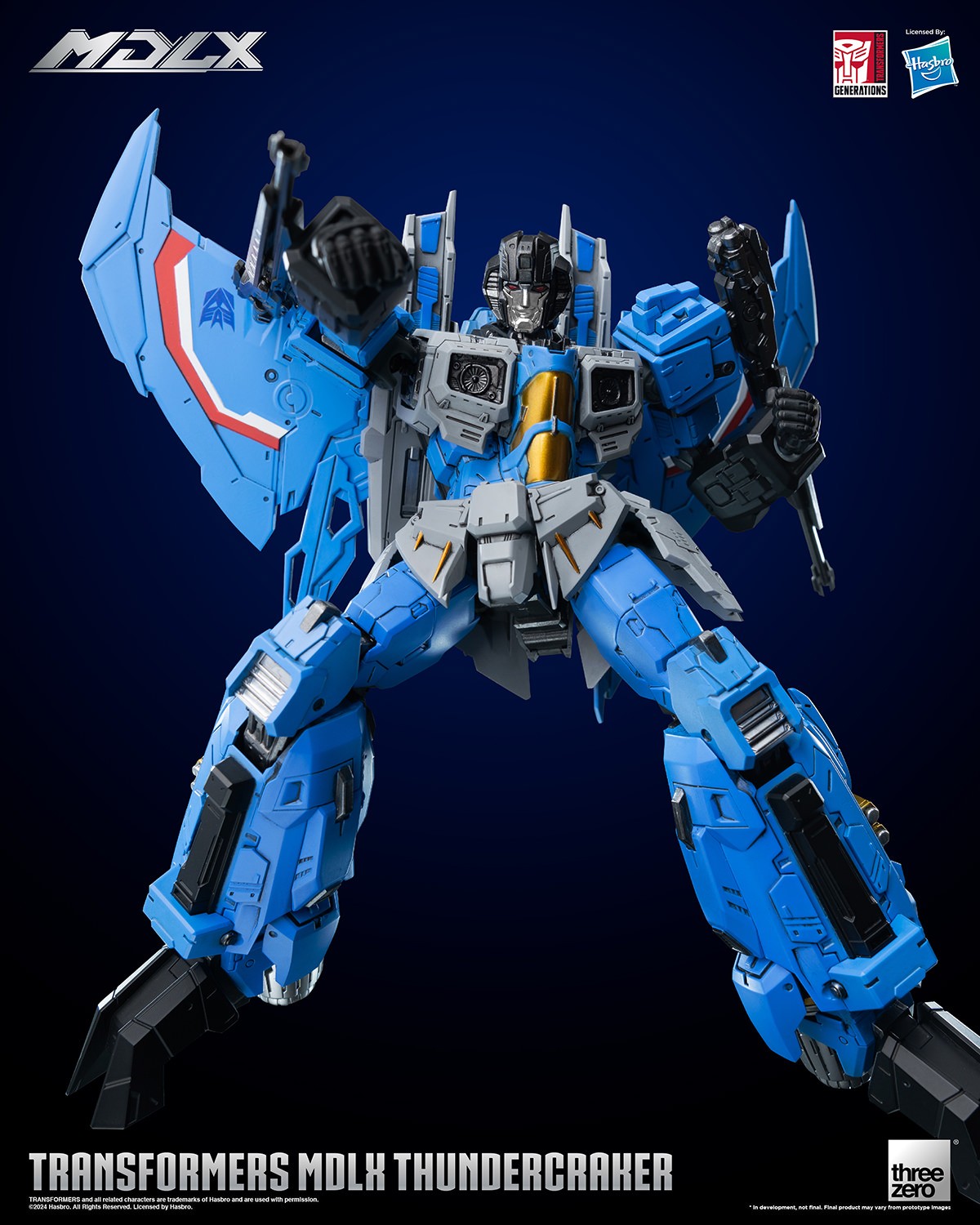 Transformers Thundercracker MDLX Collectible Figure  (Prototype Shown) View 9