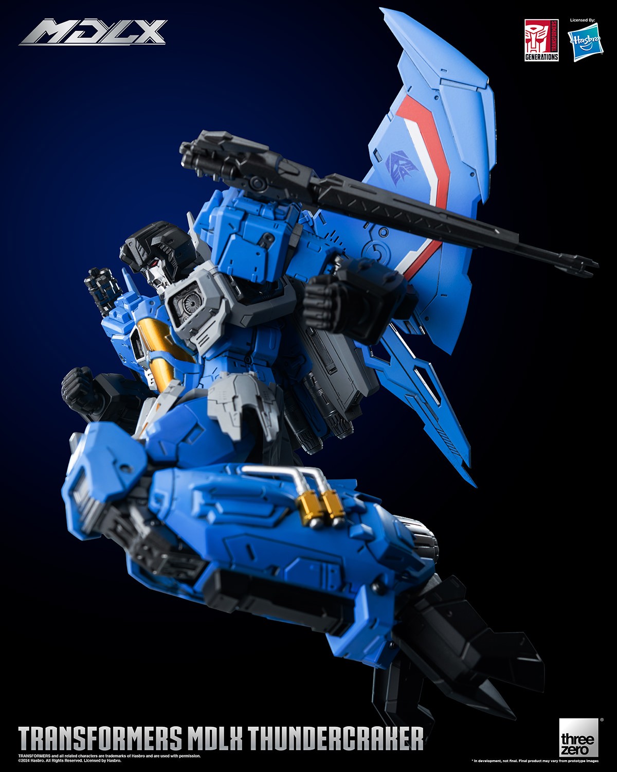 Transformers Thundercracker MDLX Collectible Figure  (Prototype Shown) View 10