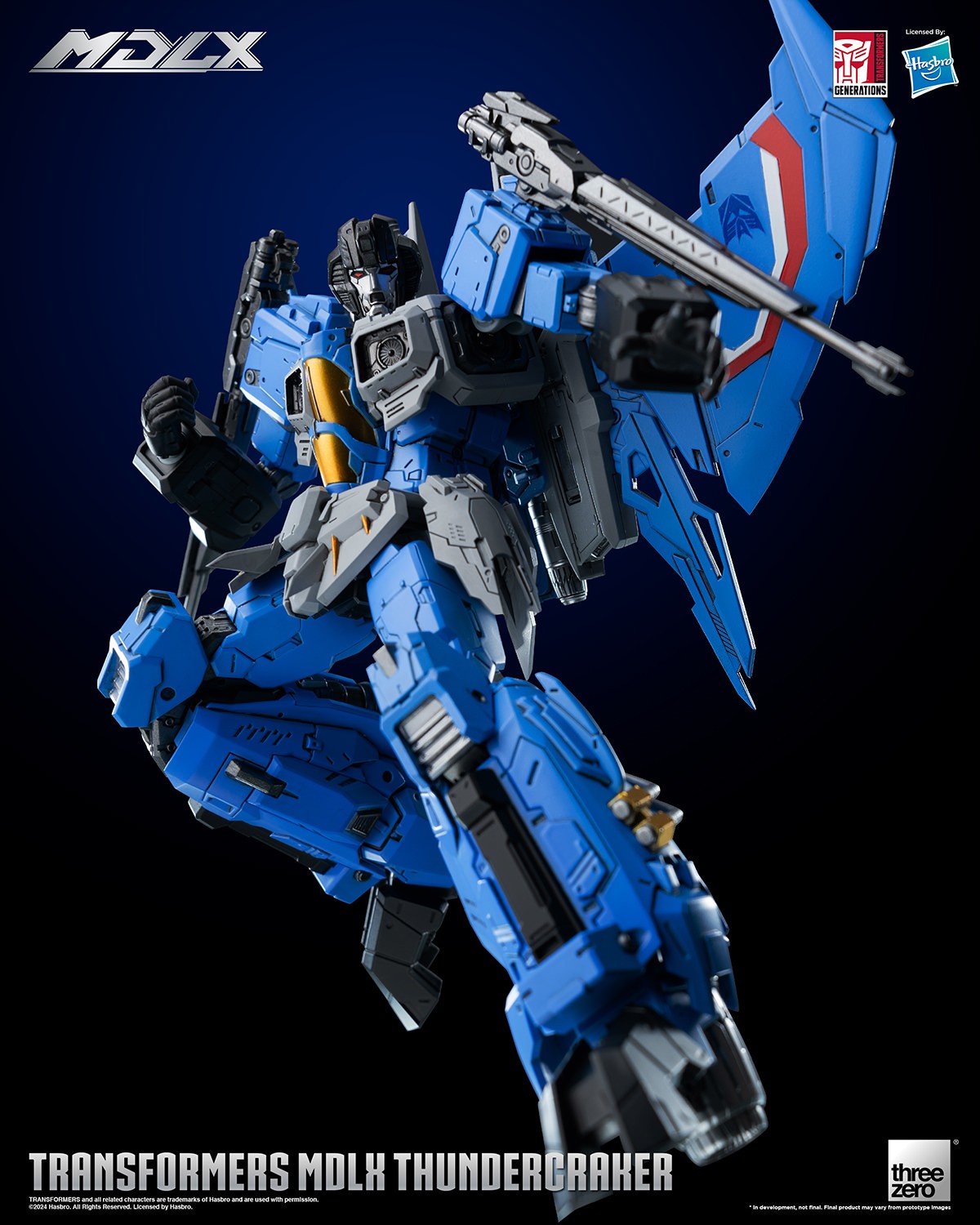 Transformers Thundercracker MDLX Collectible Figure  (Prototype Shown) View 11