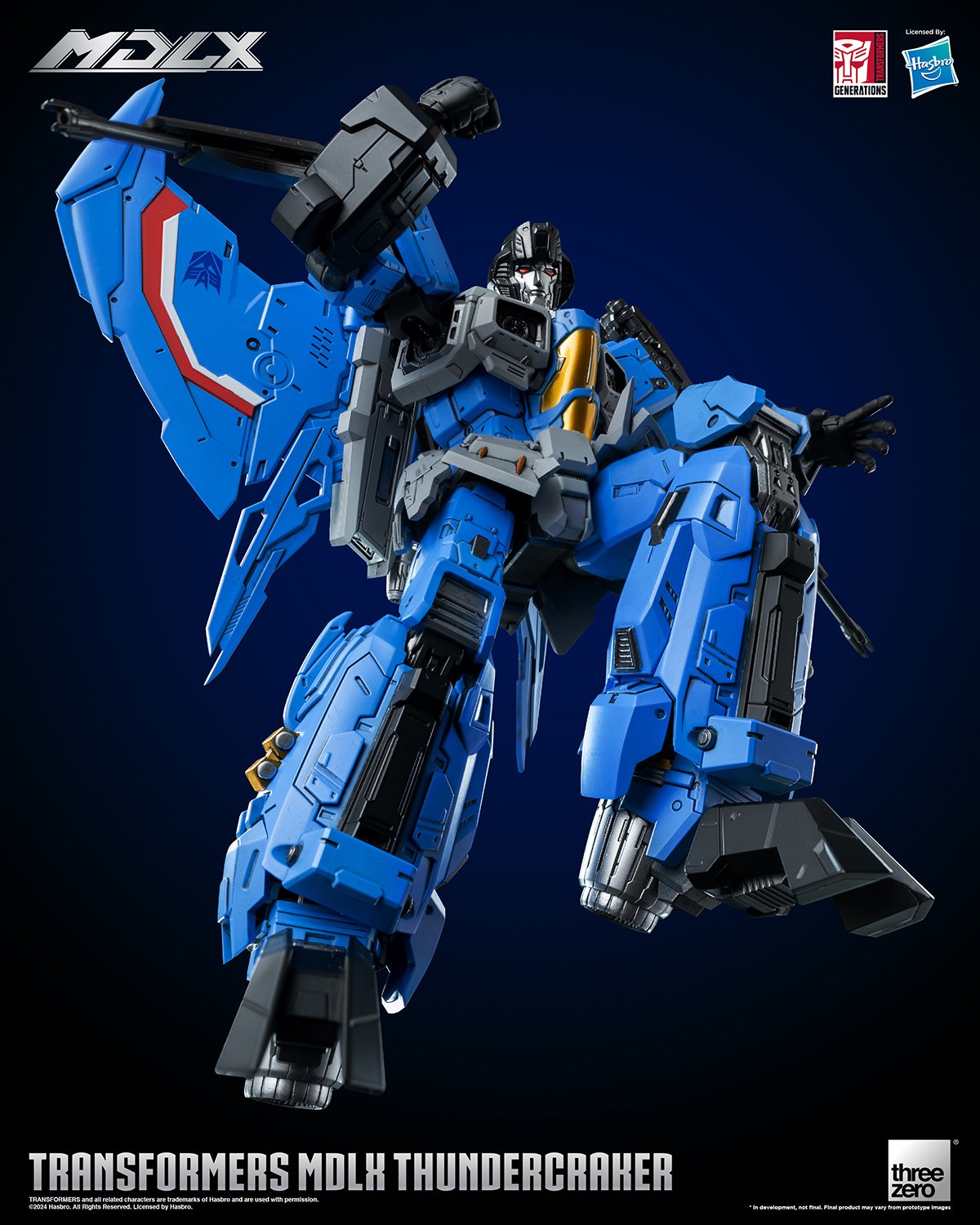 Transformers Thundercracker MDLX Collectible Figure  (Prototype Shown) View 12