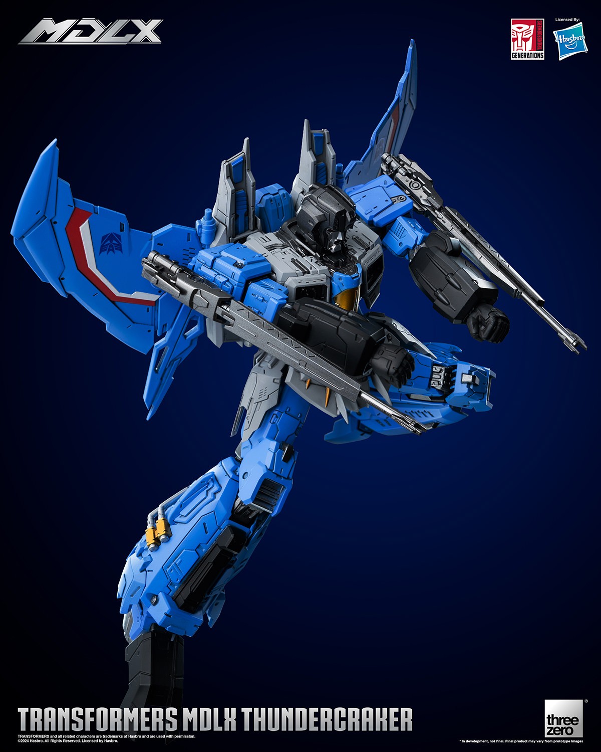 Transformers Thundercracker MDLX Collectible Figure  (Prototype Shown) View 13