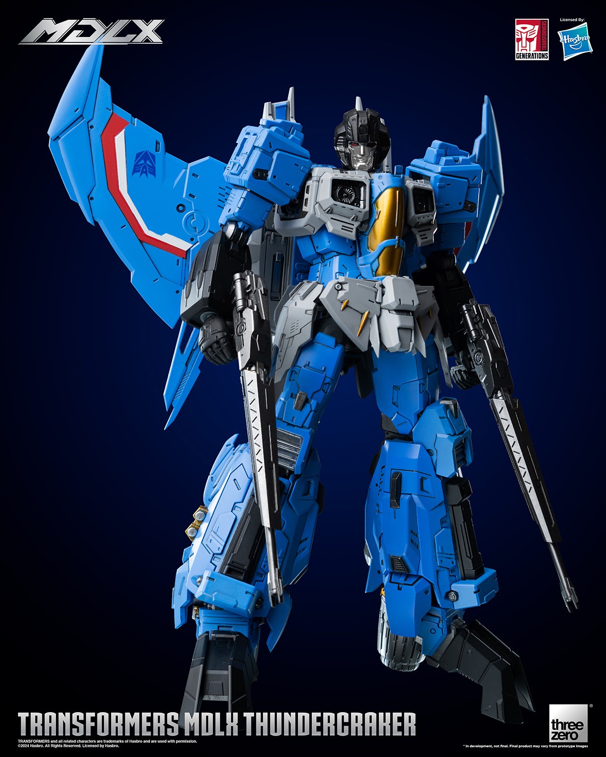 Transformers Thundercracker MDLX Collectible Figure  (Prototype Shown) View 16