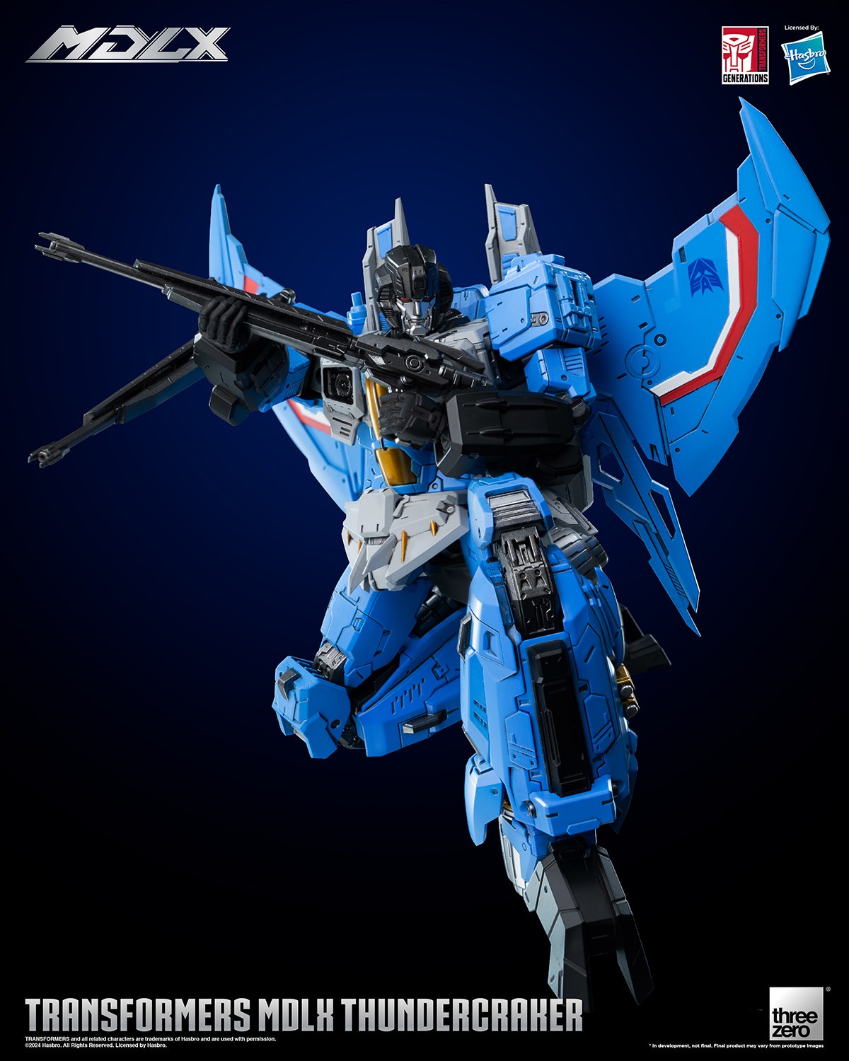 Transformers Thundercracker MDLX Collectible Figure  (Prototype Shown) View 17