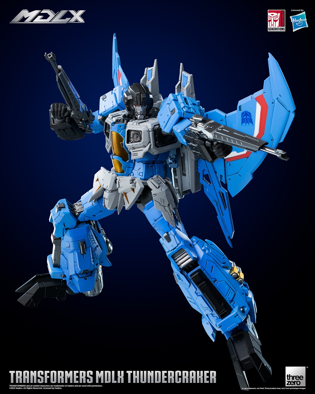 Transformers Thundercracker MDLX Collectible Figure  (Prototype Shown) View 18