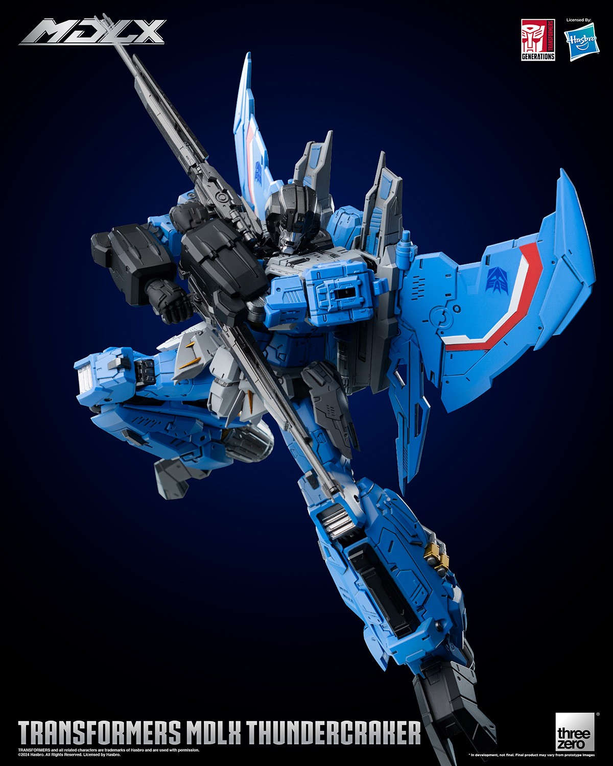 Transformers Thundercracker MDLX Collectible Figure  (Prototype Shown) View 19