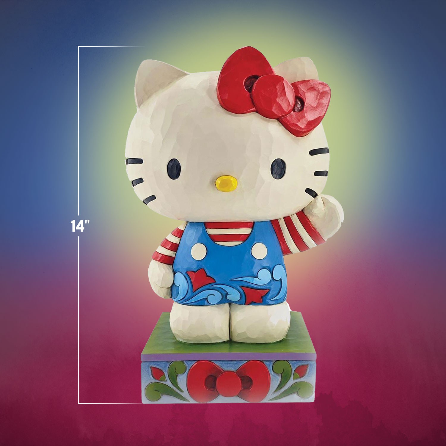 Sanrio Hello Kitty Classic Big Figurine  (Prototype Shown) View 2