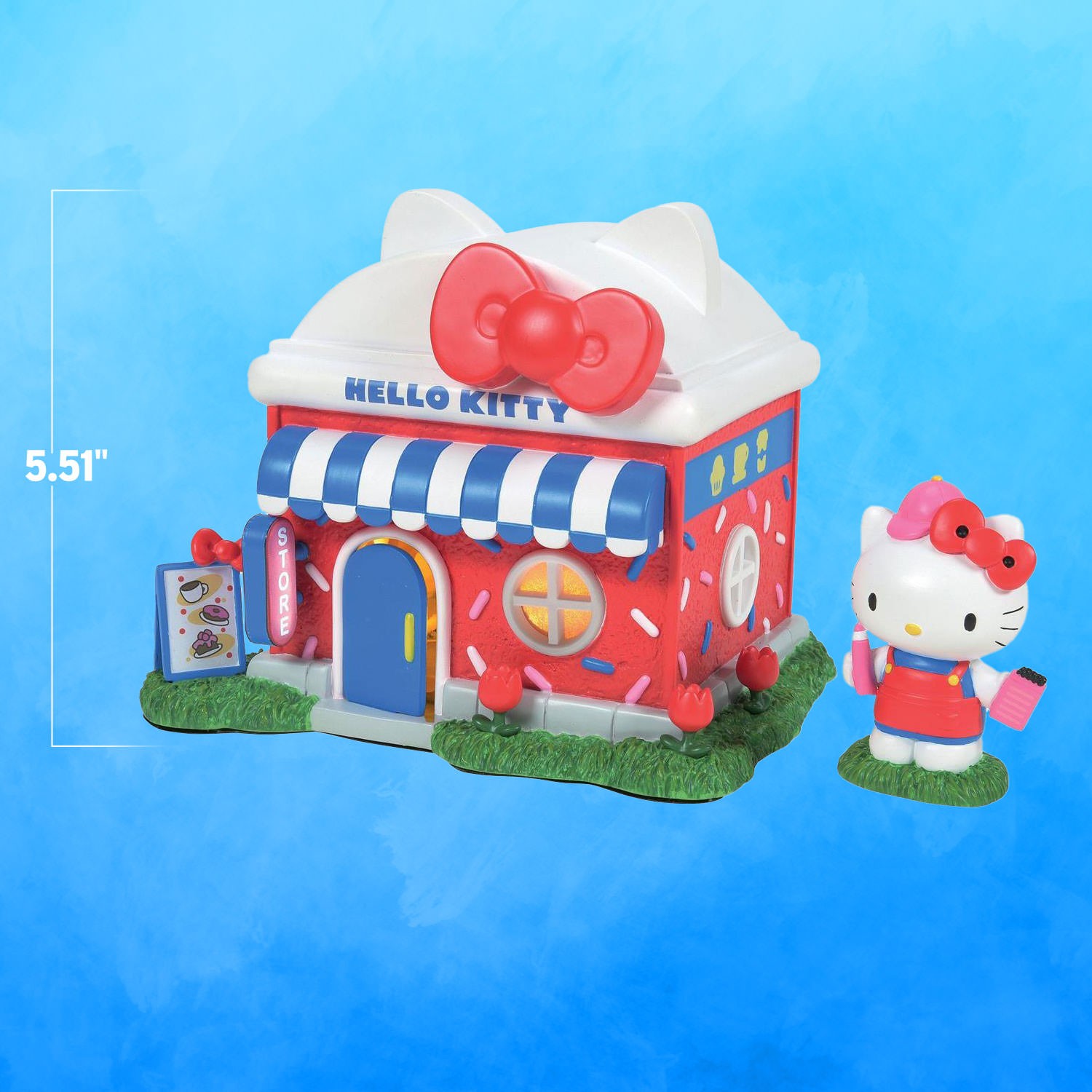 Sanrio Hello Kitty’s Store Light Up Village Statues  (Prototype Shown) View 2