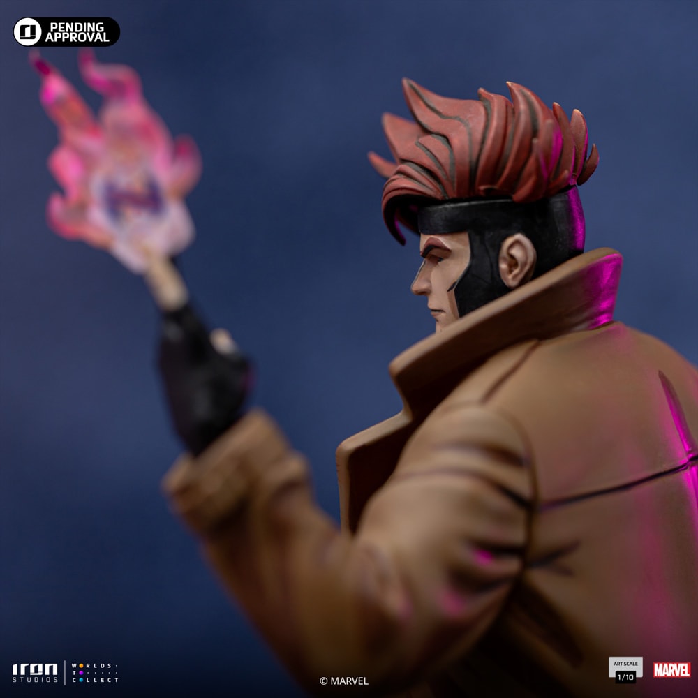 Gambit X-Men '97 Art Scale 1:10 Statue by Iron Studios