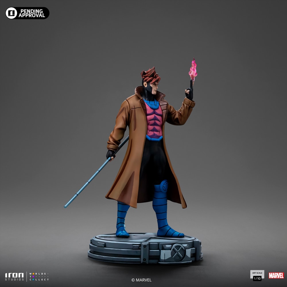 Gambit X-Men ’97 Art Scale 1:10 Statue by Iron Studios | Sideshow ...