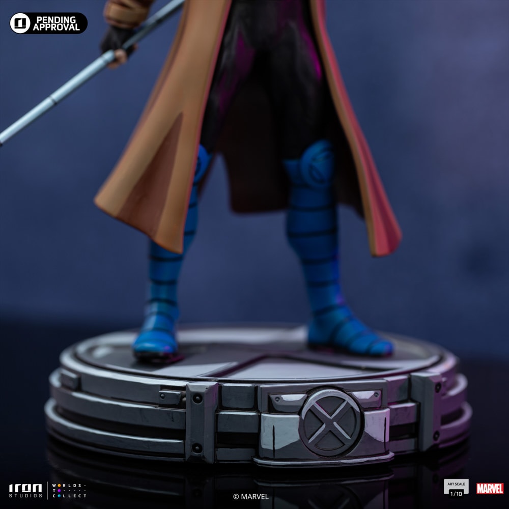 Gambit X-Men '97 Art Scale 1:10 Statue by Iron Studios