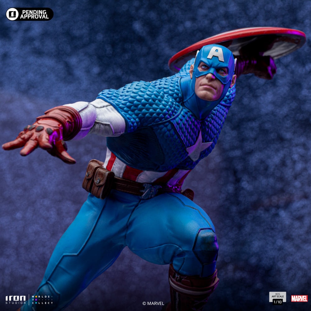 Marvel Captain America 1:10 Scale Statue  (Prototype Shown) View 12