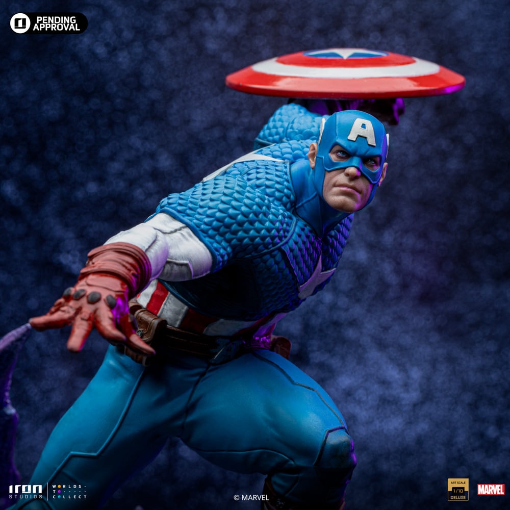 Marvel Captain America Deluxe 1:10 Scale Statue  (Prototype Shown) View 14