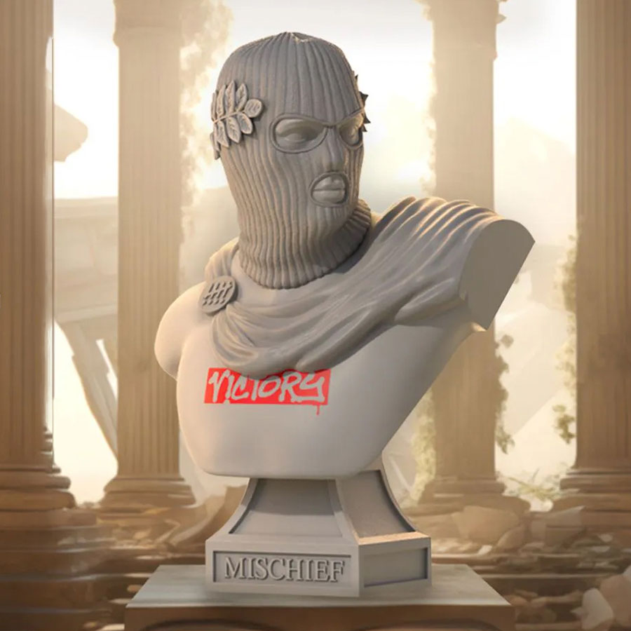 Mighty Jaxx Originals Mischief Bust  View 1