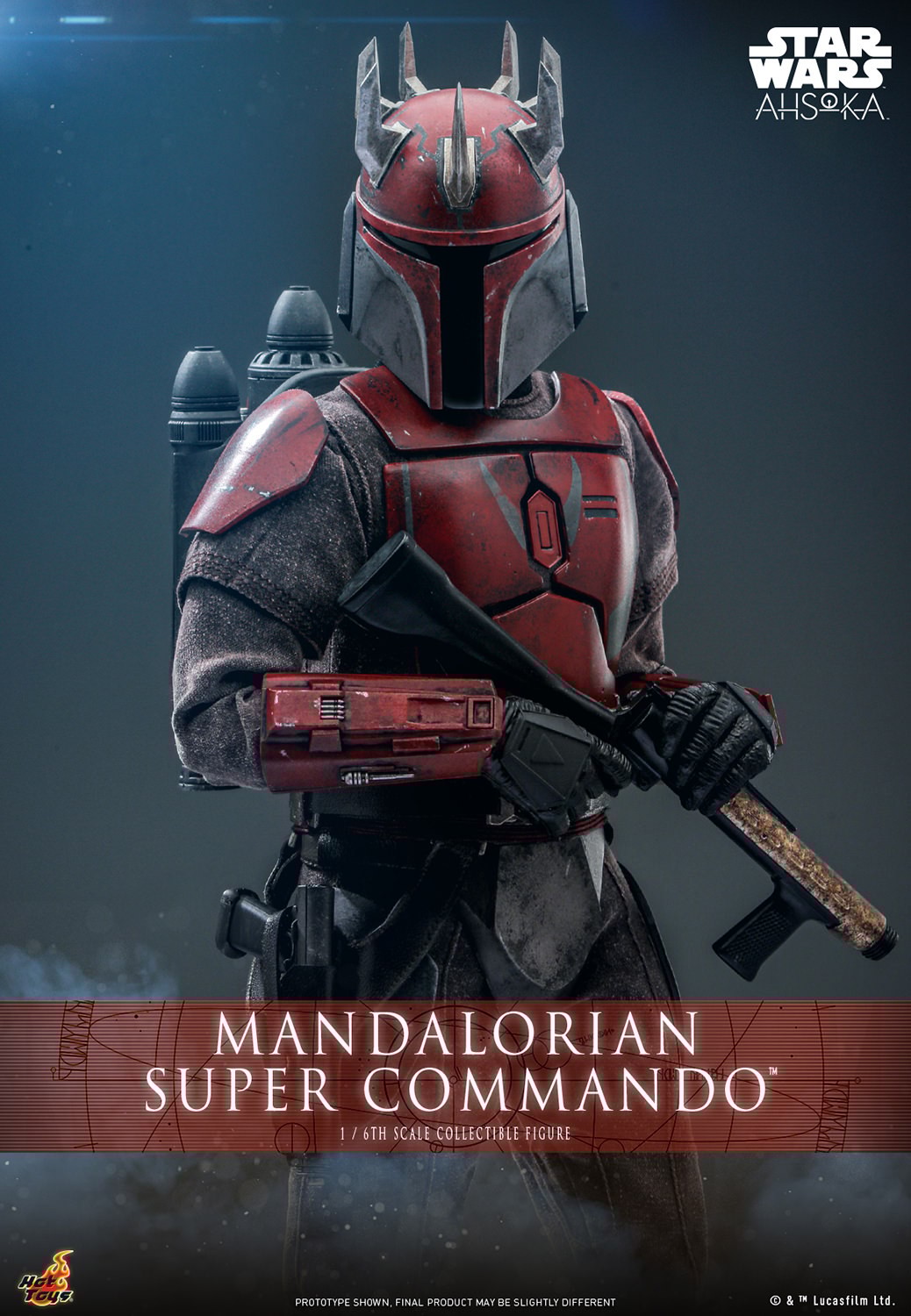 ホットトイズ 1/6 マンダロリアン スーパー コマンドウ TMS127 ホットトイズTMS127 スター・ウォーズ マンダロリアン・スーパー