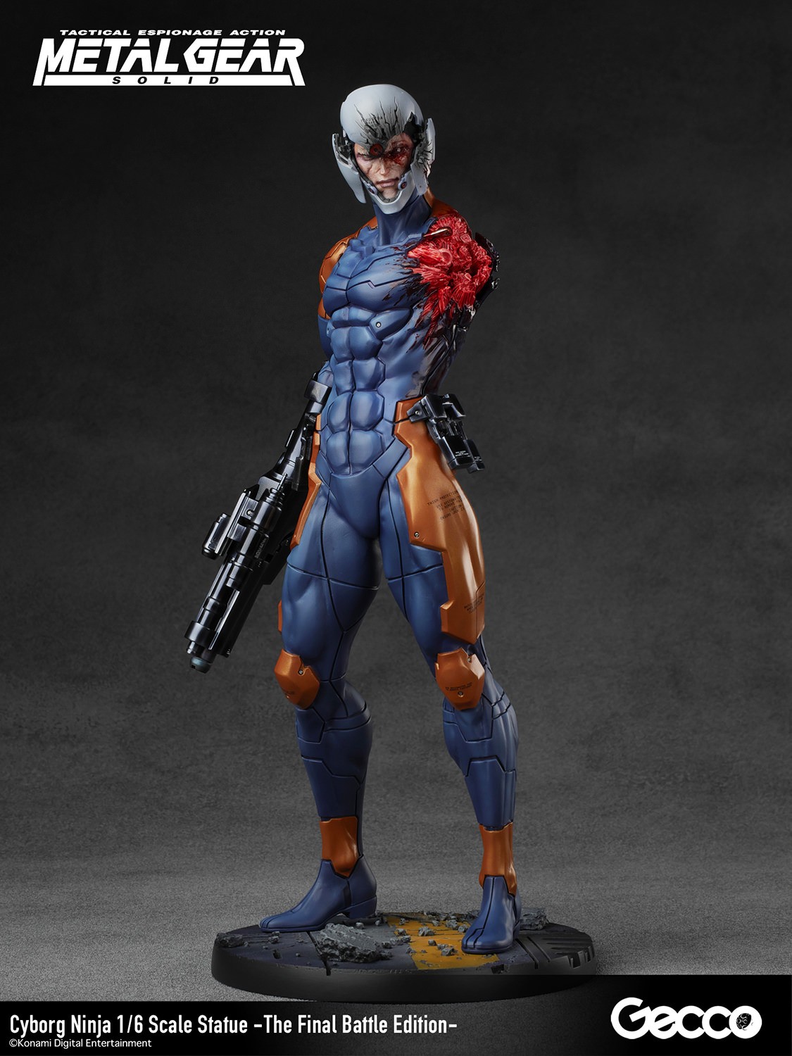 Metal Gear Solid Cyborg Ninja (The Final Battle Version) Statues  (Prototype Shown) View 6