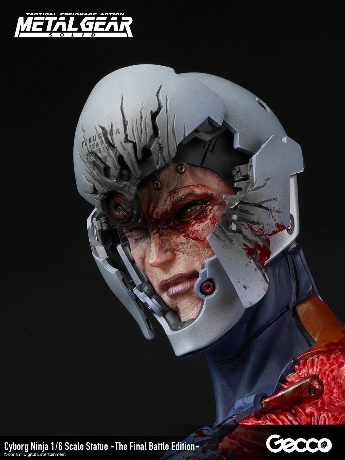Metal Gear Solid Cyborg Ninja (The Final Battle Version) Statues  (Prototype Shown) View 15