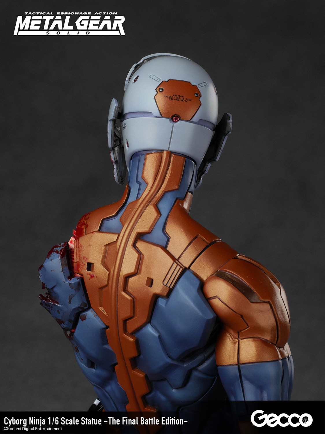 Metal Gear Solid Cyborg Ninja (The Final Battle Version) Statues  (Prototype Shown) View 16