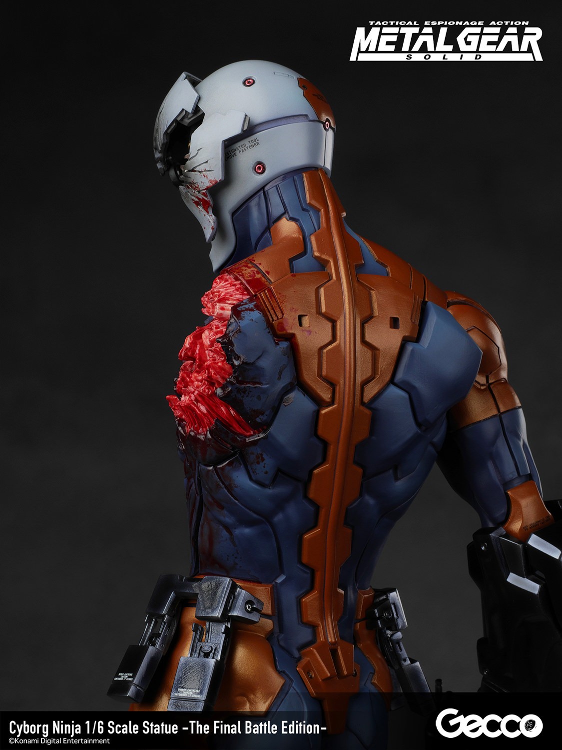 Metal Gear Solid Cyborg Ninja (The Final Battle Version) Statues  (Prototype Shown) View 18