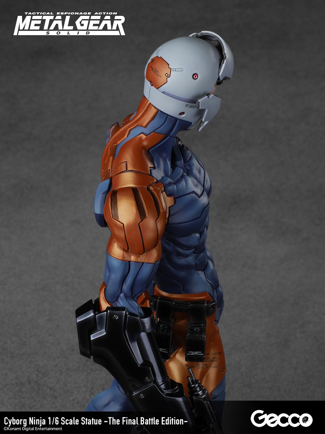 Metal Gear Solid Cyborg Ninja (The Final Battle Version) Statues  (Prototype Shown) View 30