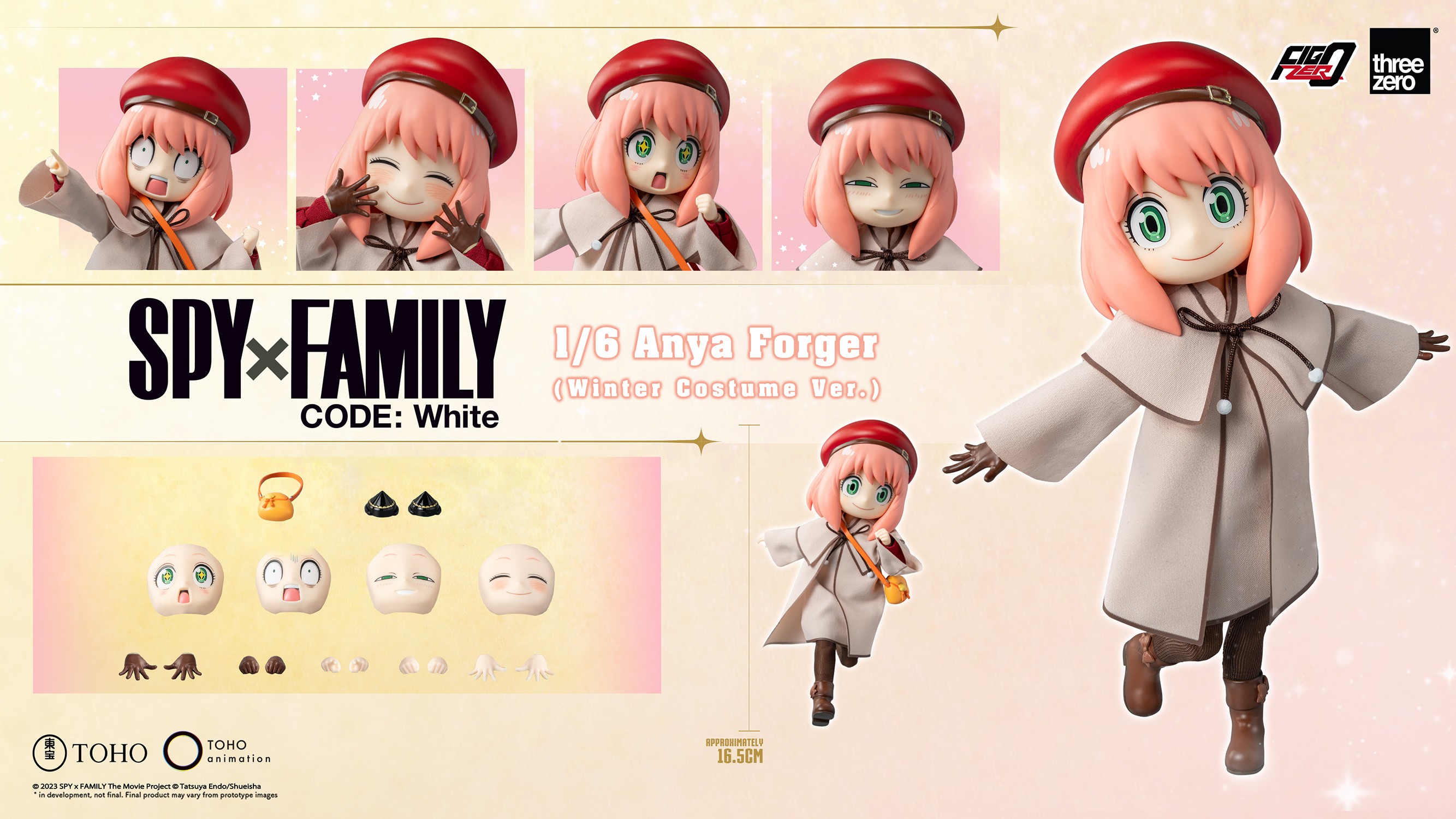 Spy x Family Anya Forger (Winter Costume Version) Sixth Scale Figure  (Prototype Shown) View 17