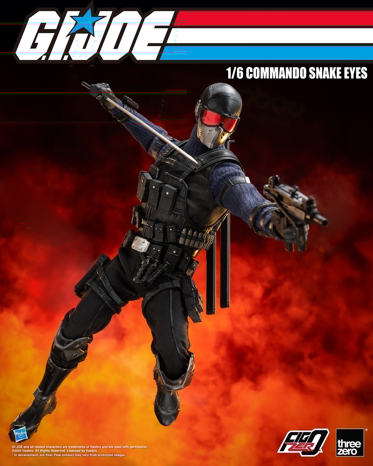 Amazon.com: threezero G.I. Joe: Camo Storm Shadow 1:6 Scale