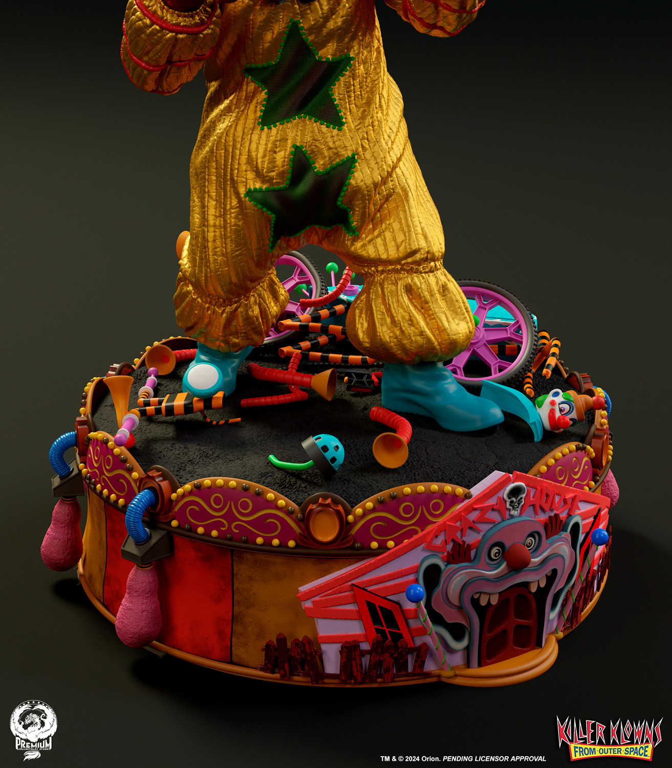 Killer Klowns from Outer Space Shorty Quarter Scale Statue  Collector Edition (Prototype Shown) View 11