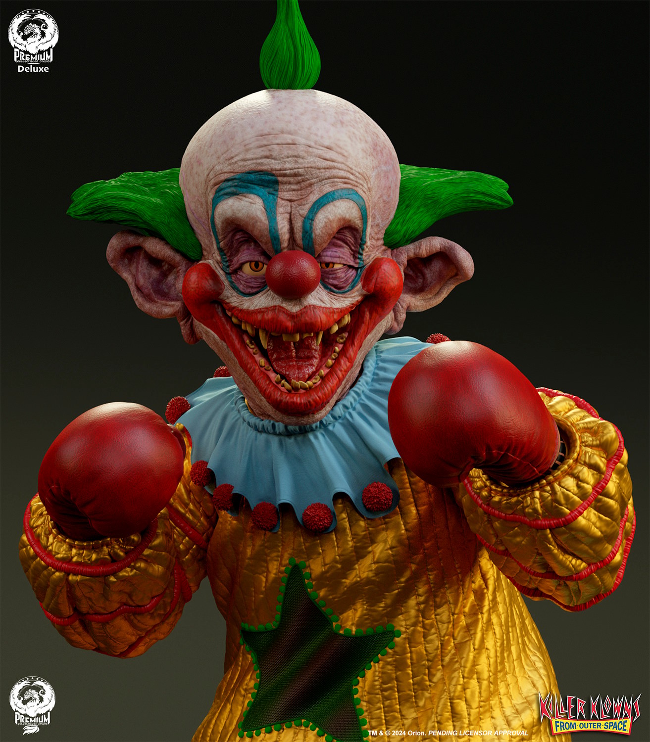 Killer Klowns from Outer Space Shorty Deluxe Edition Quarter Scale Statue  (Prototype Shown) View 11