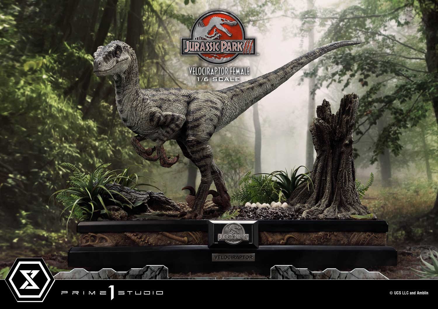 Jurassic Park Velociraptor Female Statues  Collector Edition (Prototype Shown) View 8