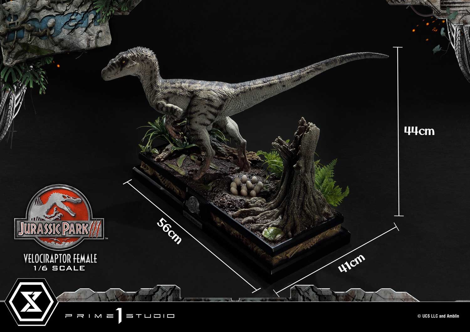 Jurassic Park Velociraptor Female Statues  Collector Edition (Prototype Shown) View 11