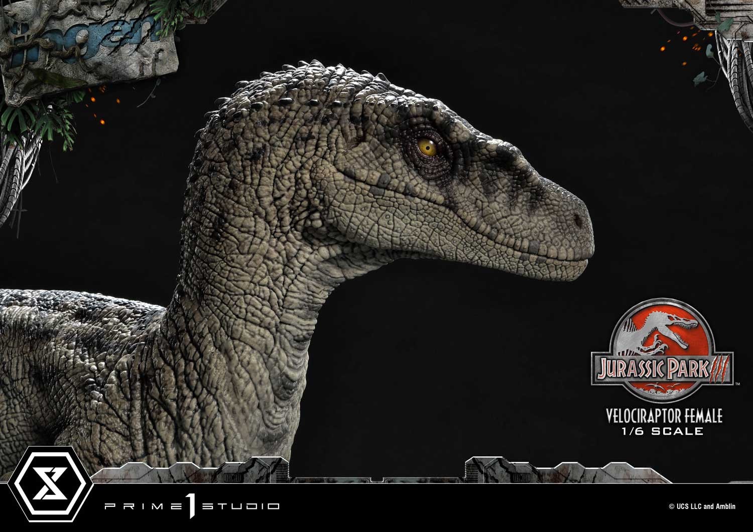 Jurassic Park Velociraptor Female Statues  Collector Edition (Prototype Shown) View 18